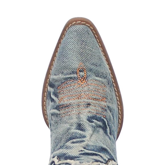 DINGO Y'all Need Dolly Denim Boot Sz 9.5 New In Box - Picture 6 of 9